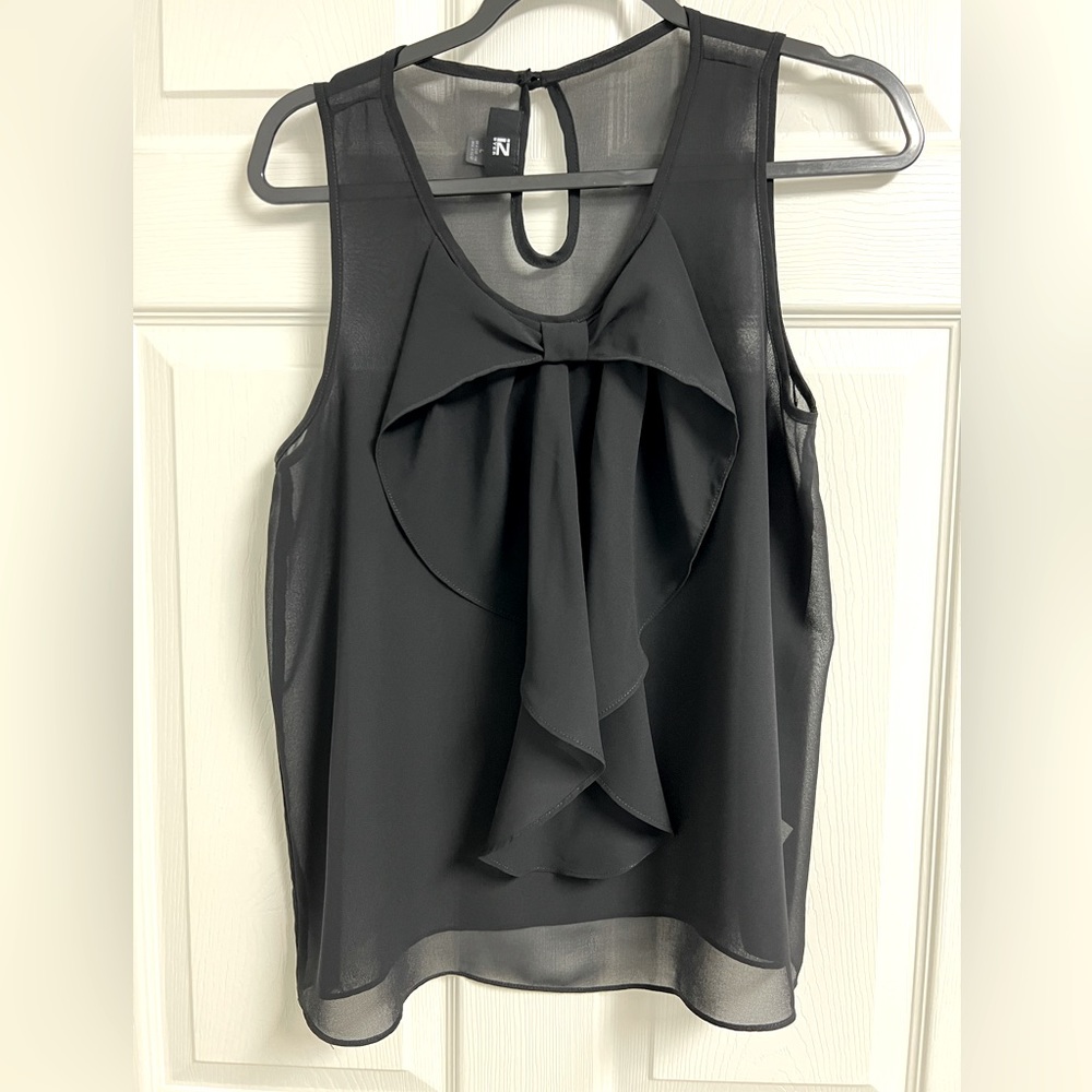 Darling sheer black top